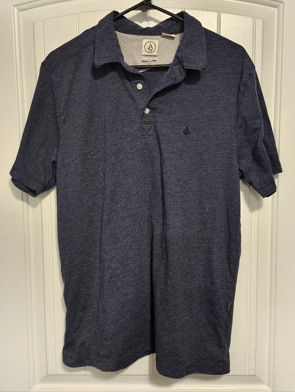 Volcom Men's Dark Navy Heather Polo